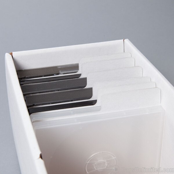 CD Divider Card - 30 point white Ch